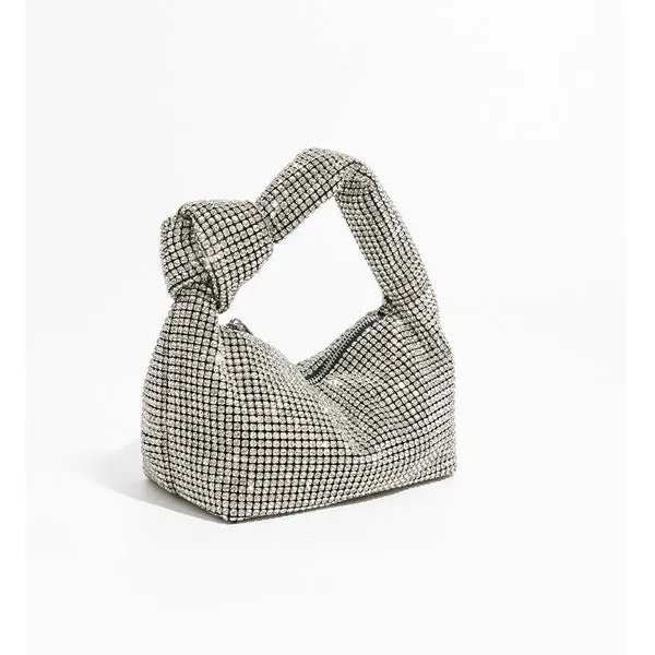082024 The Chic Rhinestone Handle evening Bag