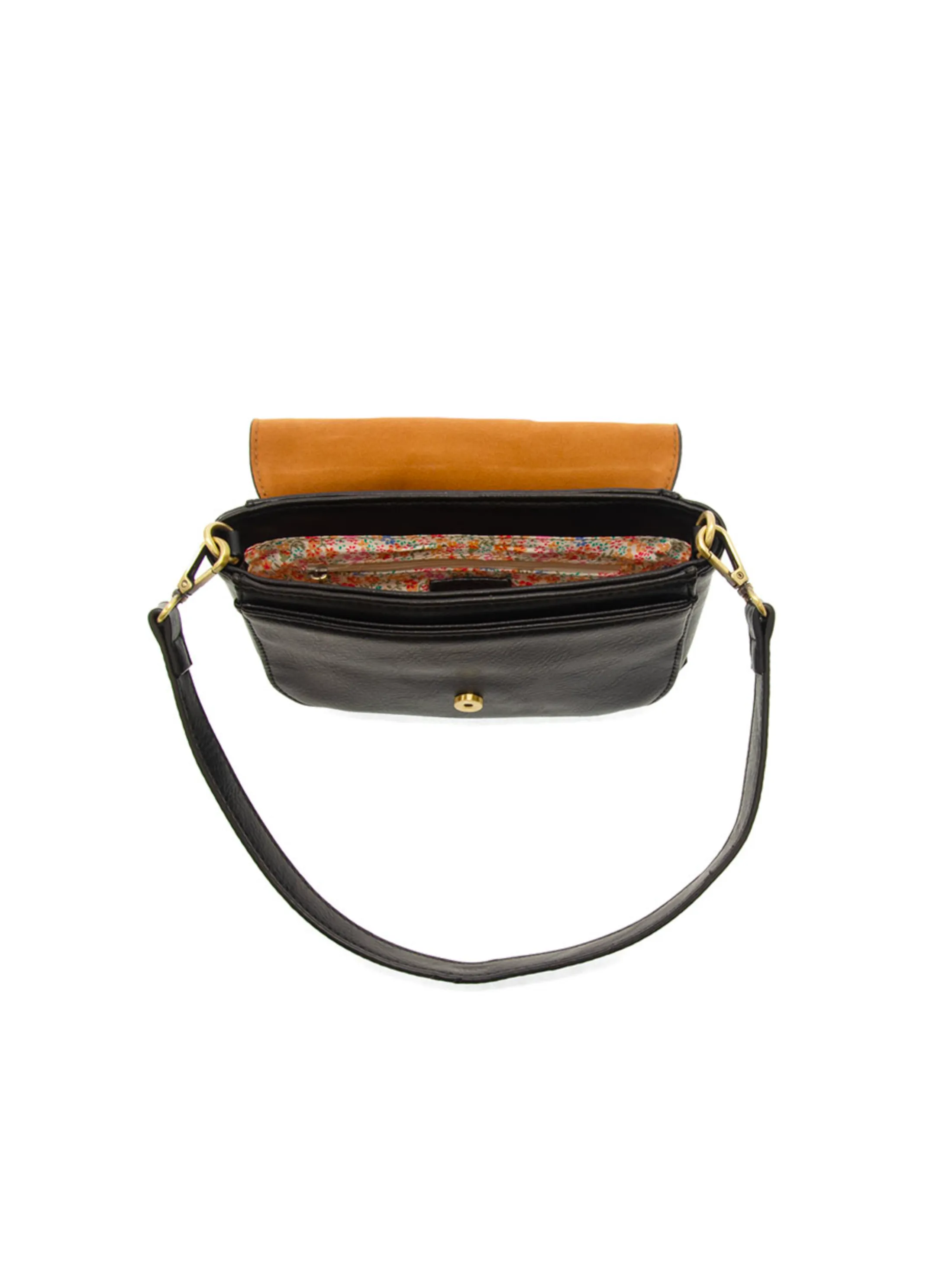 Becca Convertible Shoulder Bag [Black-L8224]
