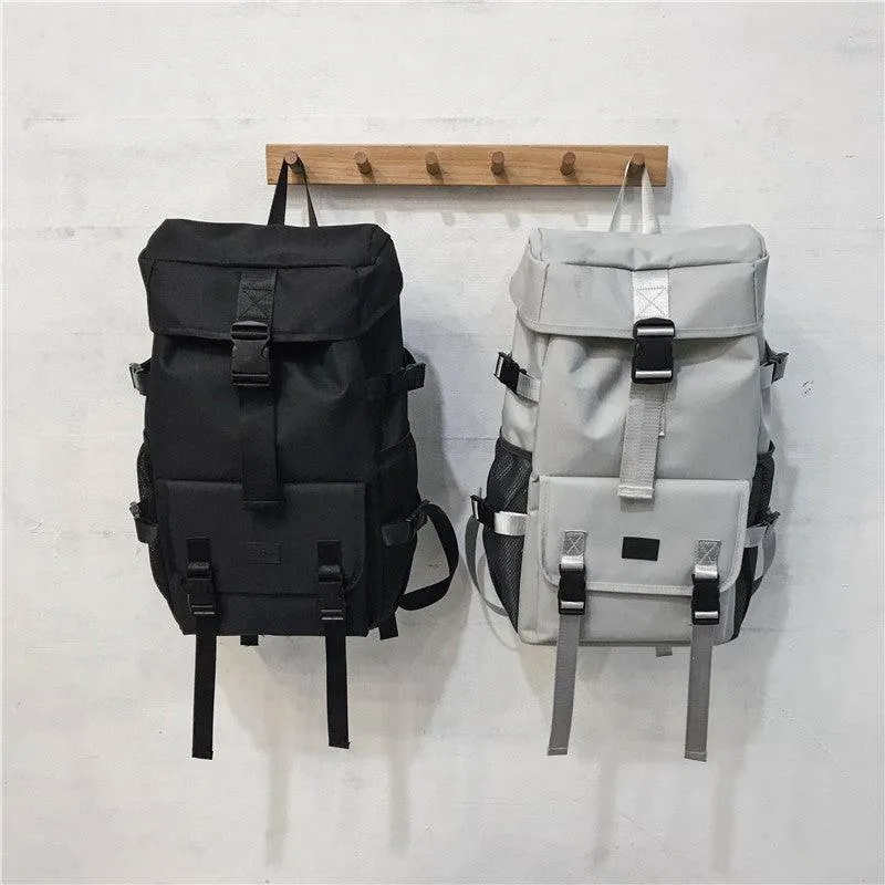 Black Large Capacity Travel Tooling Backpack