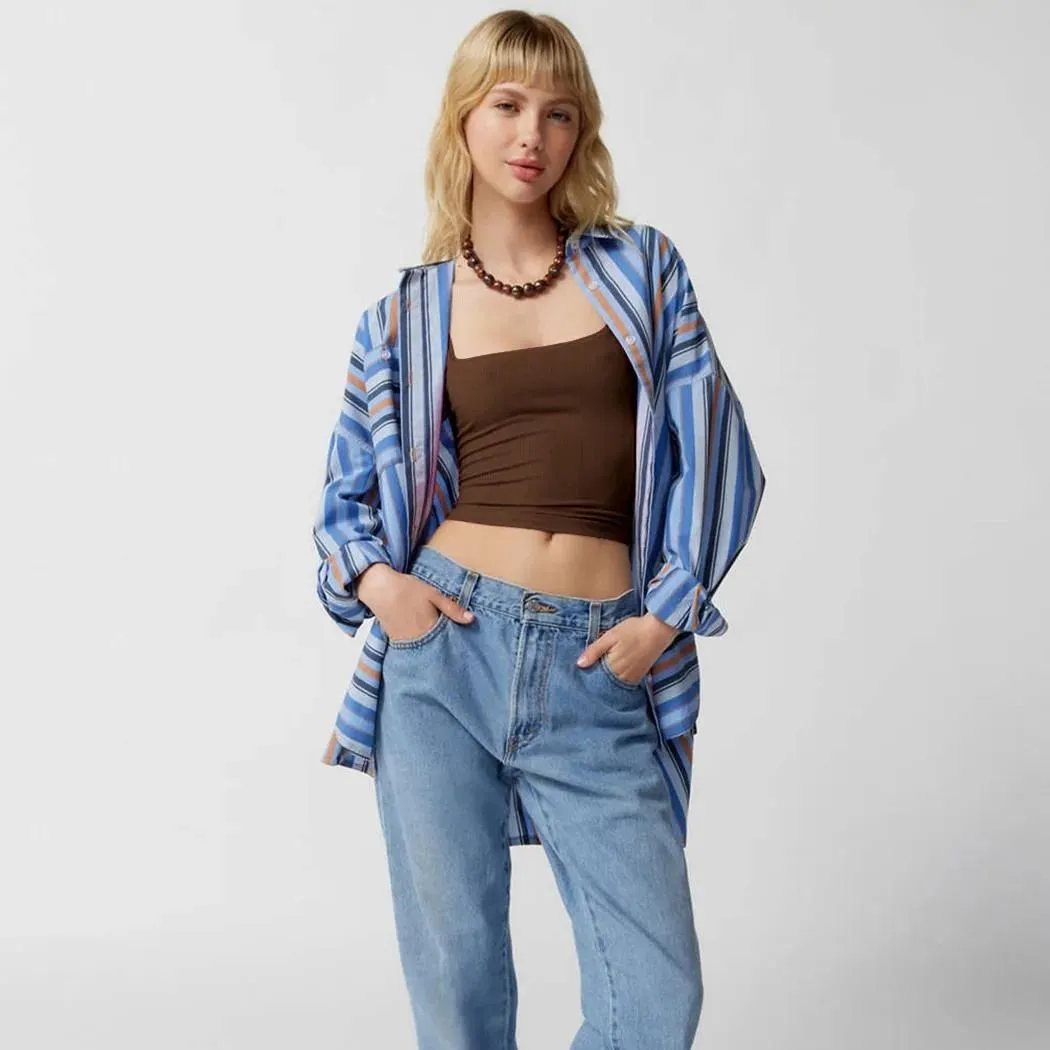 Chic Knitted Sleeveless Crop Top