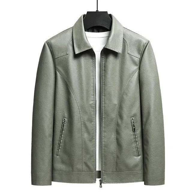 Classic Leather Biker Jacket