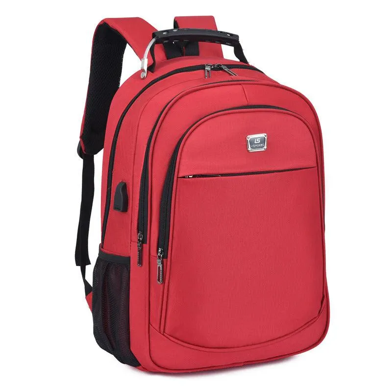Large Capacity Backpack USB Casual Outdoor Travel Computer Bag