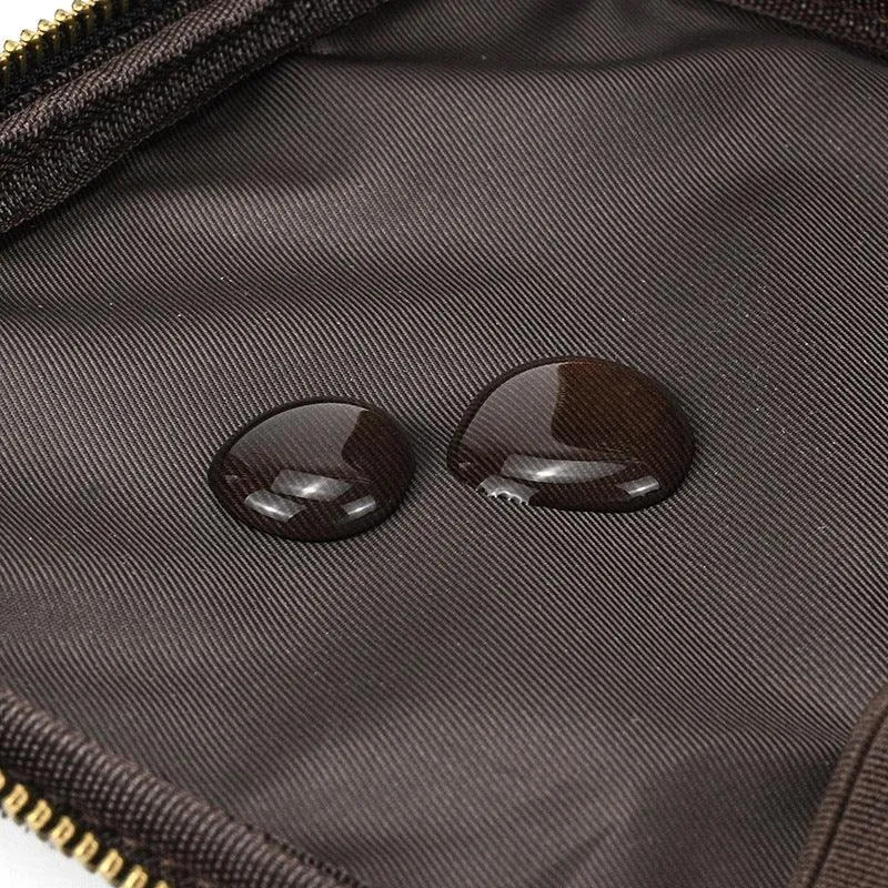 Large Capacity Leather Travel Cosmetics Storage Bag