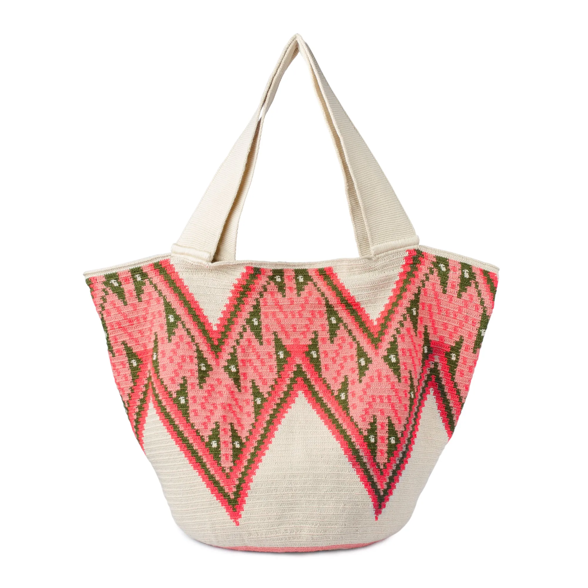 Maleiwa Tote Bag - Beige Pink (Pre order)