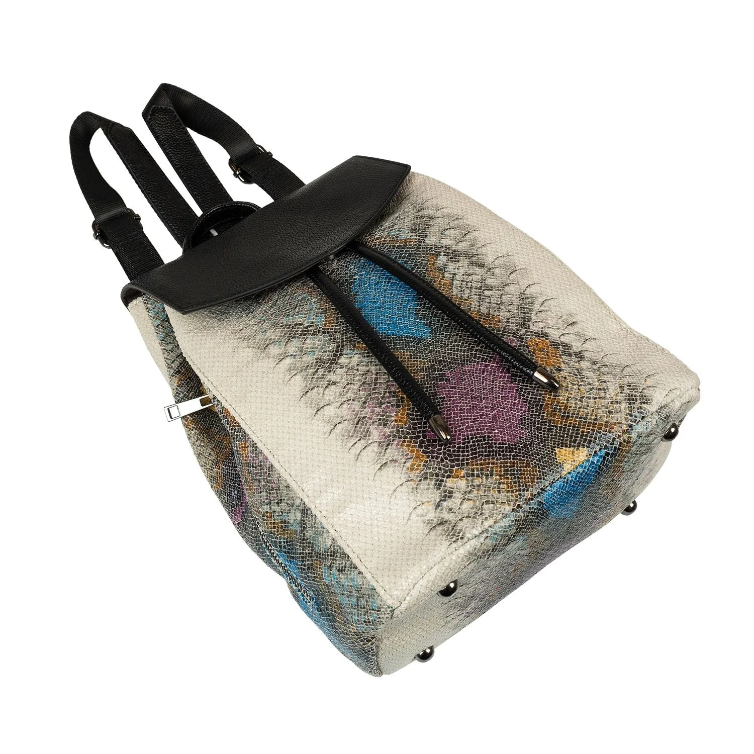 Mellow World Karai Snakeskin Embossed Mellow World Backpack