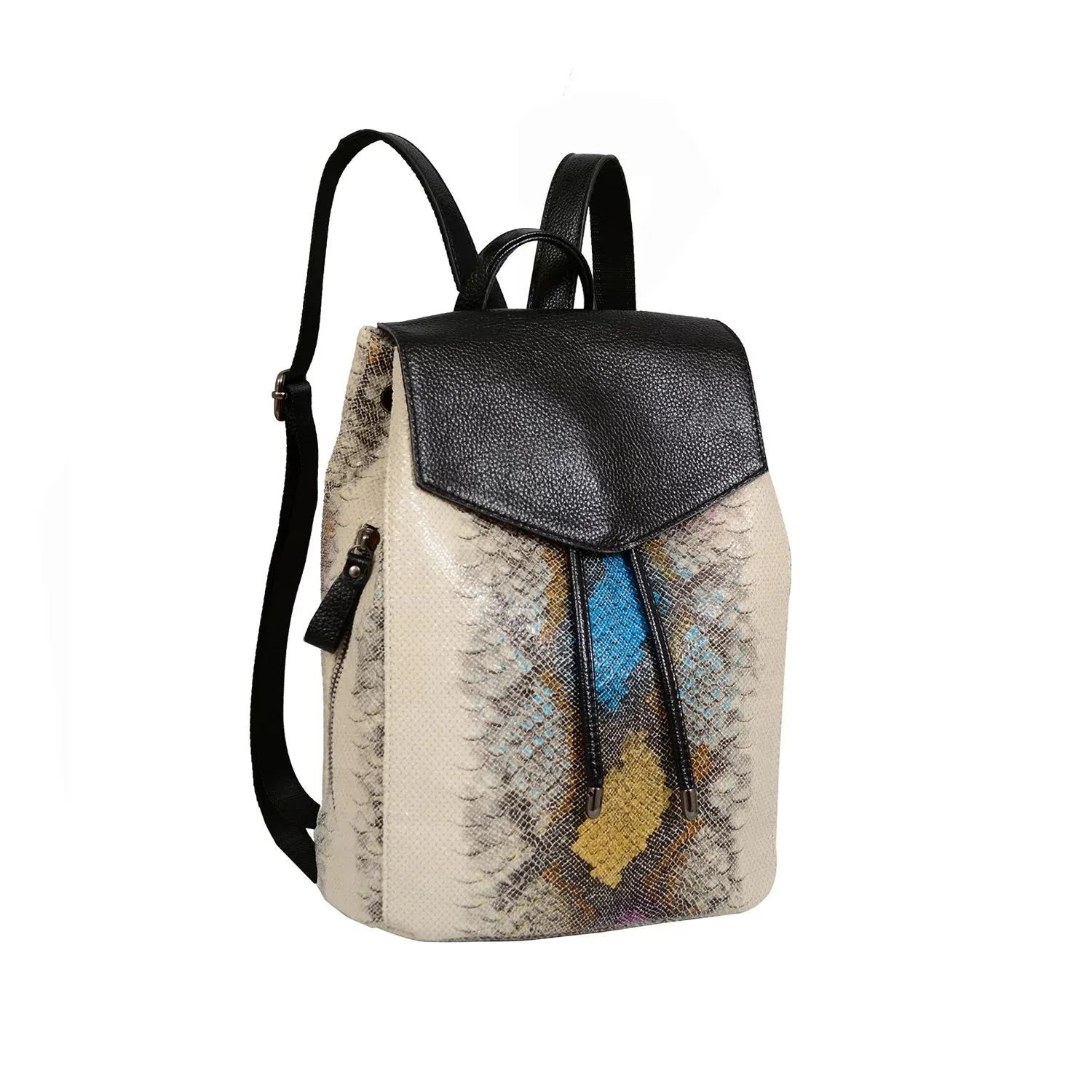 Mellow World Karai Snakeskin Embossed Mellow World Backpack