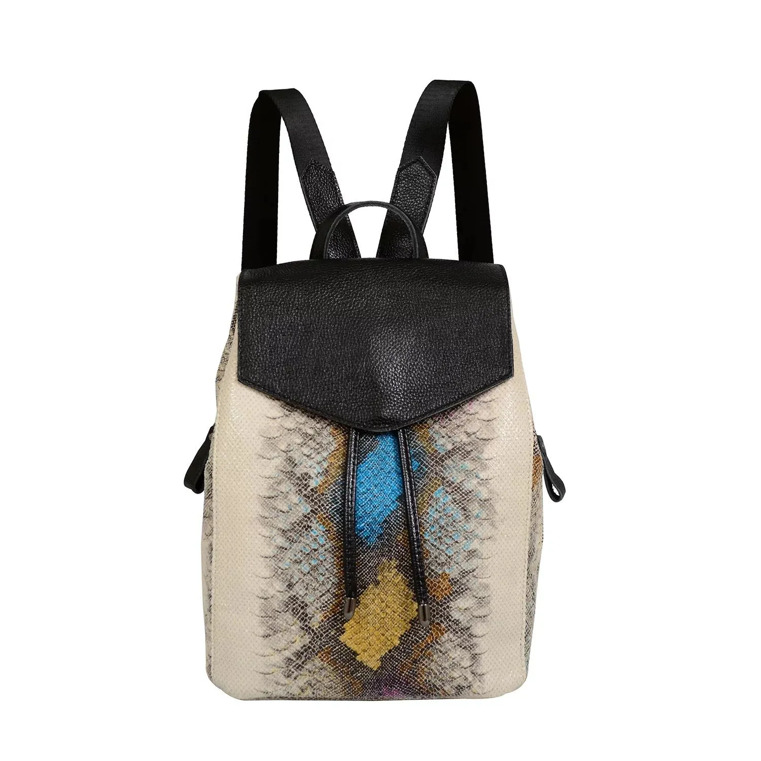 Mellow World Karai Snakeskin Embossed Mellow World Backpack