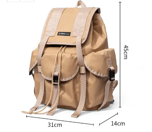Men's Trendy Large Capacity Travel Backpack College Students