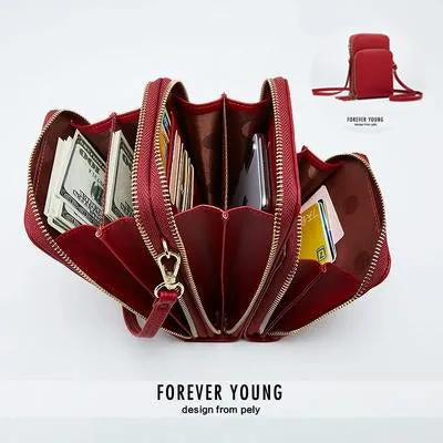 Multi-Pocket Crossbody Phone Bag