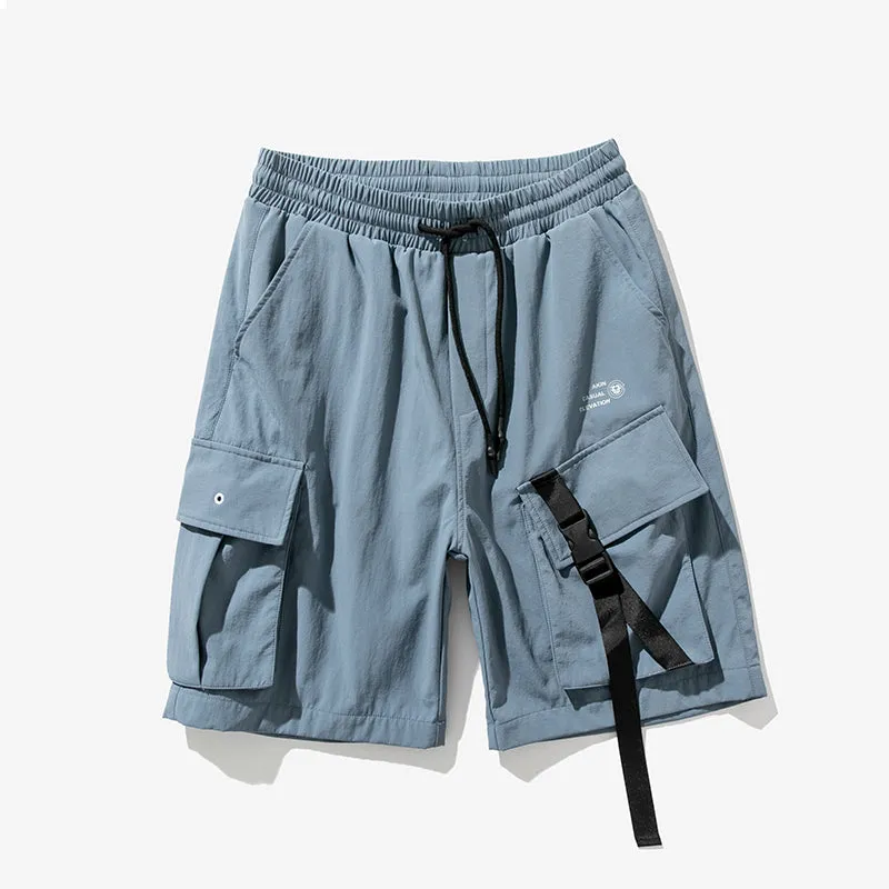 Multi-pocket Loose Tooling Hip-hop Shorts