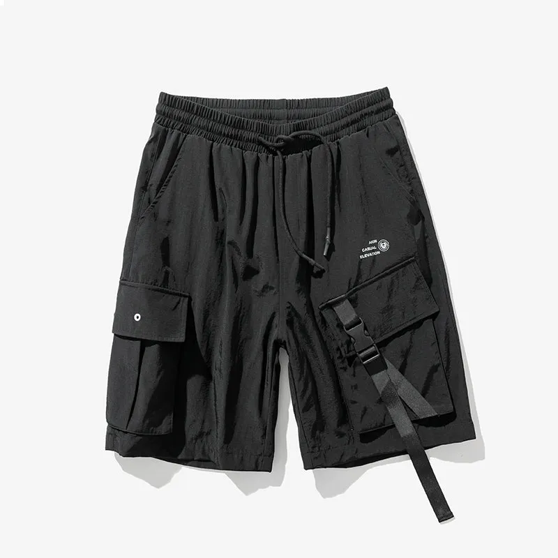 Multi-pocket Loose Tooling Hip-hop Shorts