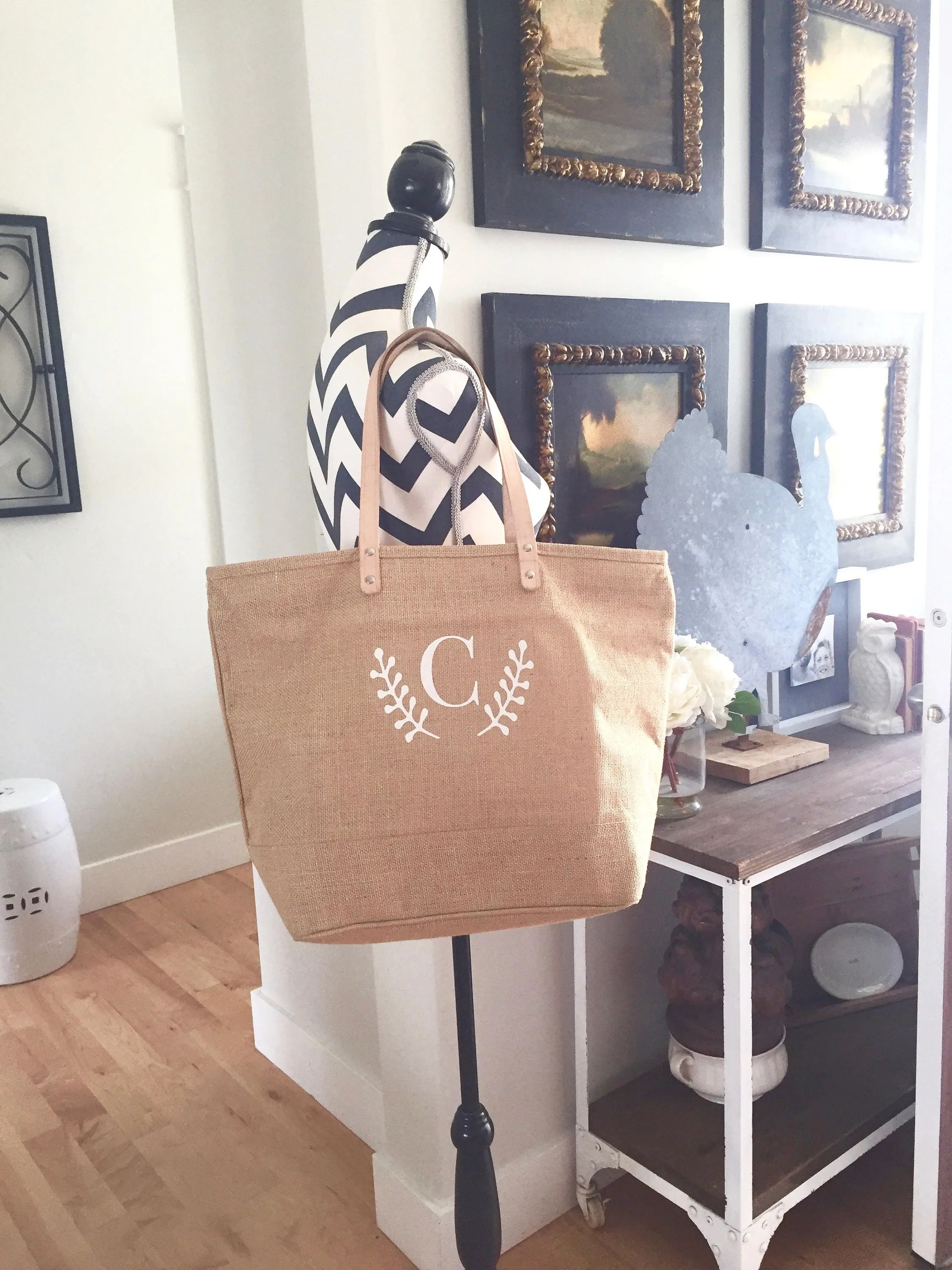 Personalized Monogram Tote Bag | Gifts For Mom|Bridesmaid Totes|Bridesmaid Gifts |Monogrammed Bag| Beach Bag| Girls Trip Bag