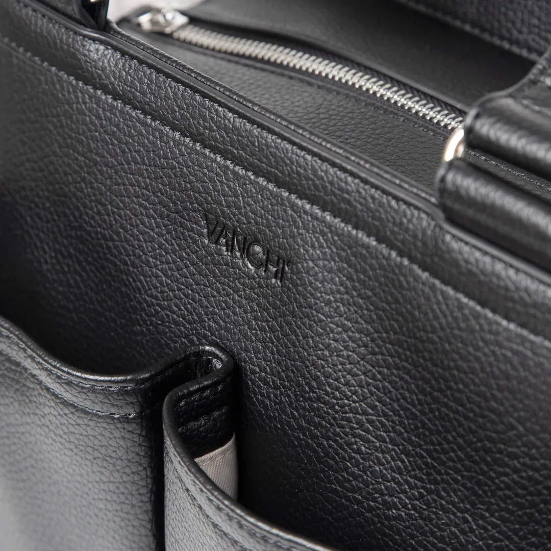 VANCHI Amelia Convertible Pram Caddy - Black