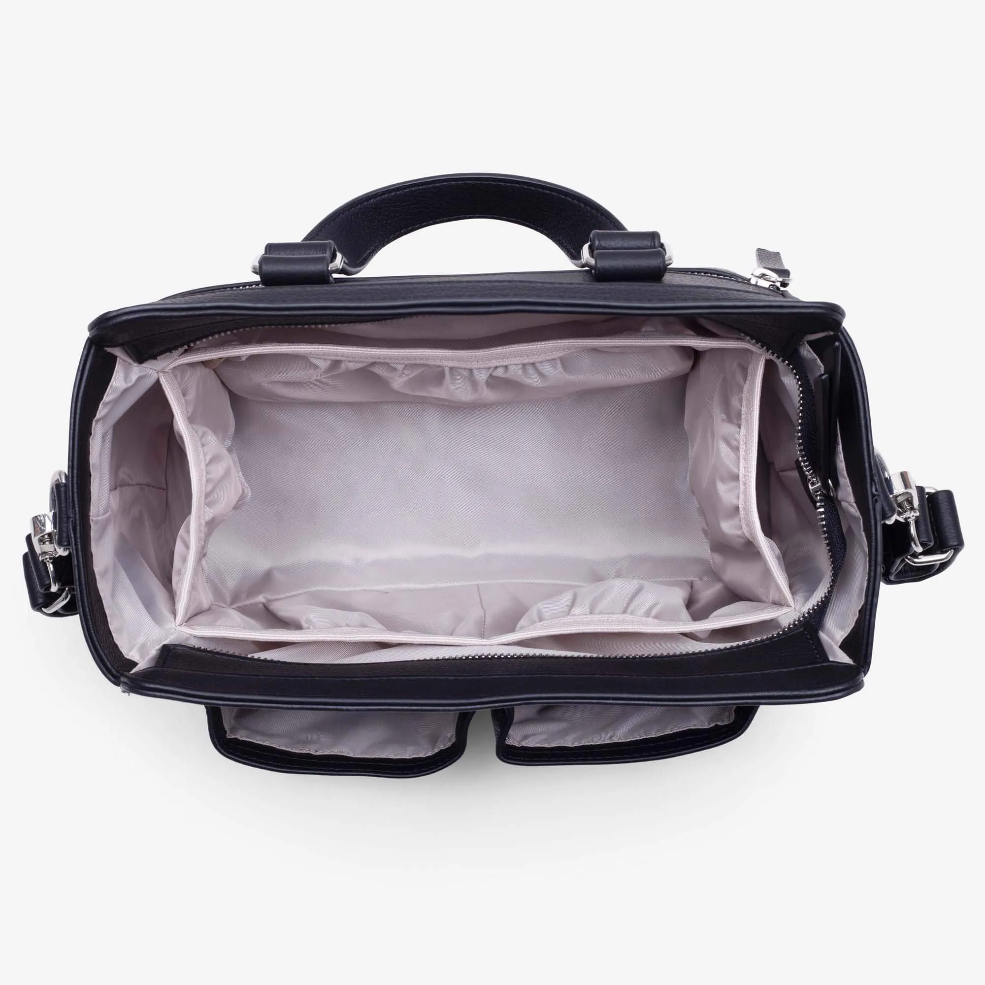 VANCHI Amelia Convertible Pram Caddy - Black