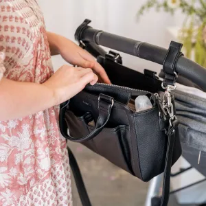 VANCHI Amelia Convertible Pram Caddy - Black