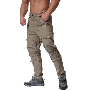 West Louis Washed Multi Pocket Ripstop Pants