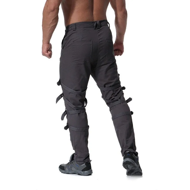 West Louis Washed Multi Pocket Ripstop Pants