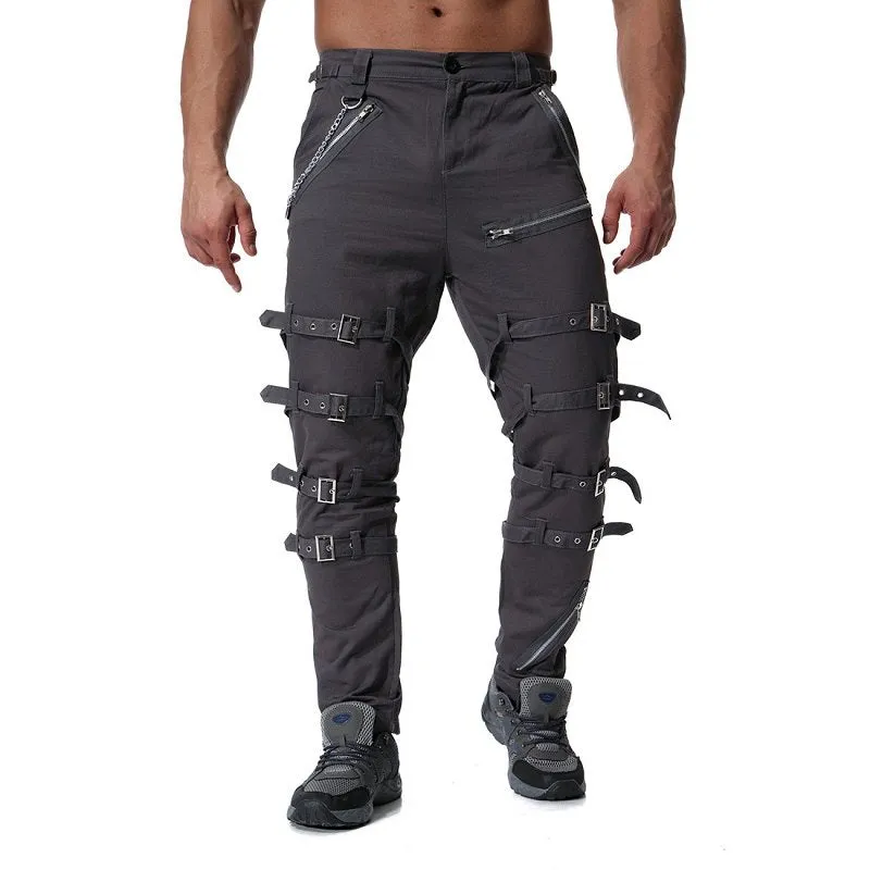 West Louis Washed Multi Pocket Ripstop Pants